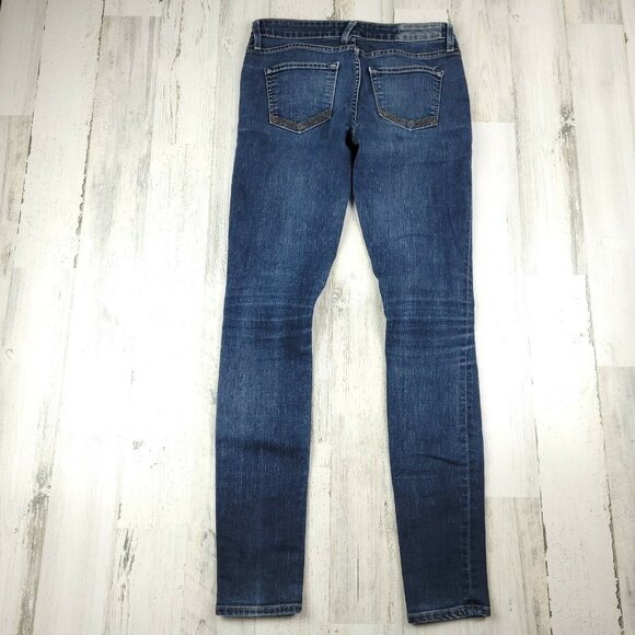 Textile Elizabeth And James Denim Blue Women's Jeans Debbie Skinny Size 26 EUC - Picture 2 of 10